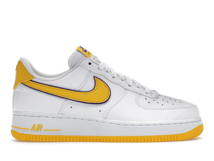 Nike Air Force 1 Low Retro QS Kobe Bryant Lakers Home - authentic Nike sneakers