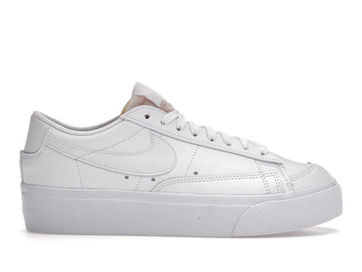 Nike Blazer Low Platform Triple White (Women's)