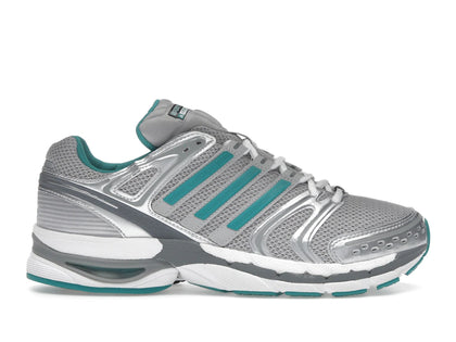 adidas Adistar Control 5 Sporty & Rich Silver Pure Teal - authentic adidas sneakers