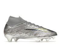Nike Zoom Mercurial Superfly 9 Elite XXV SE FG Metallic Silver