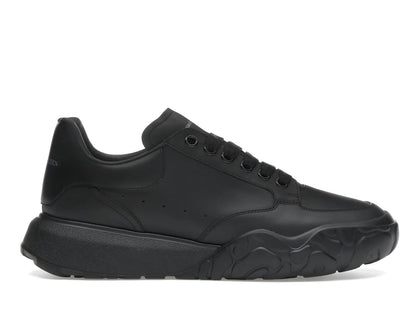 Alexander McQueen Court Trainers Black - authentic Alexander McQueen sneakers