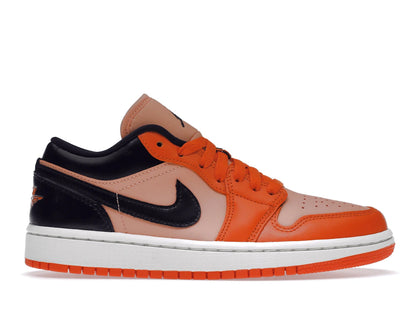 Jordan 1 Low Orange Black (Women's) - authentic Jordan sneakers