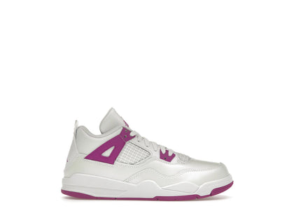 Jordan 4 Retro Hyper Violet (PS) - authentic Jordan sneakers