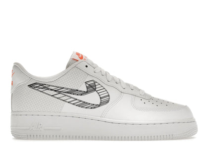 Nike Air Force 1 Low 3D Swoosh Graphic - authentic Nike sneakers