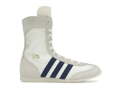 adidas Japan Mid Cream White Dark Blue (Women's) - authentic adidas sneakers
