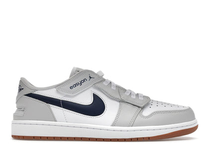 Jordan 1 Low EasyOn White Neutral Grey Gum Midnight Navy - authentic Jordan sneakers