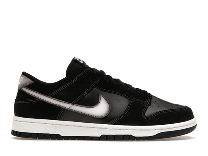 Nike Dunk Low Airbrush Swoosh Black - authentic Nike sneakers