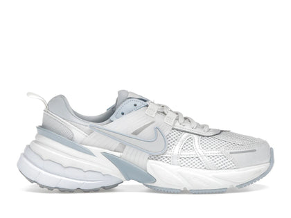 Nike V2K Run Platinum Tint Summit White Light Smoke Grey (Women's) - authentic Nike sneakers