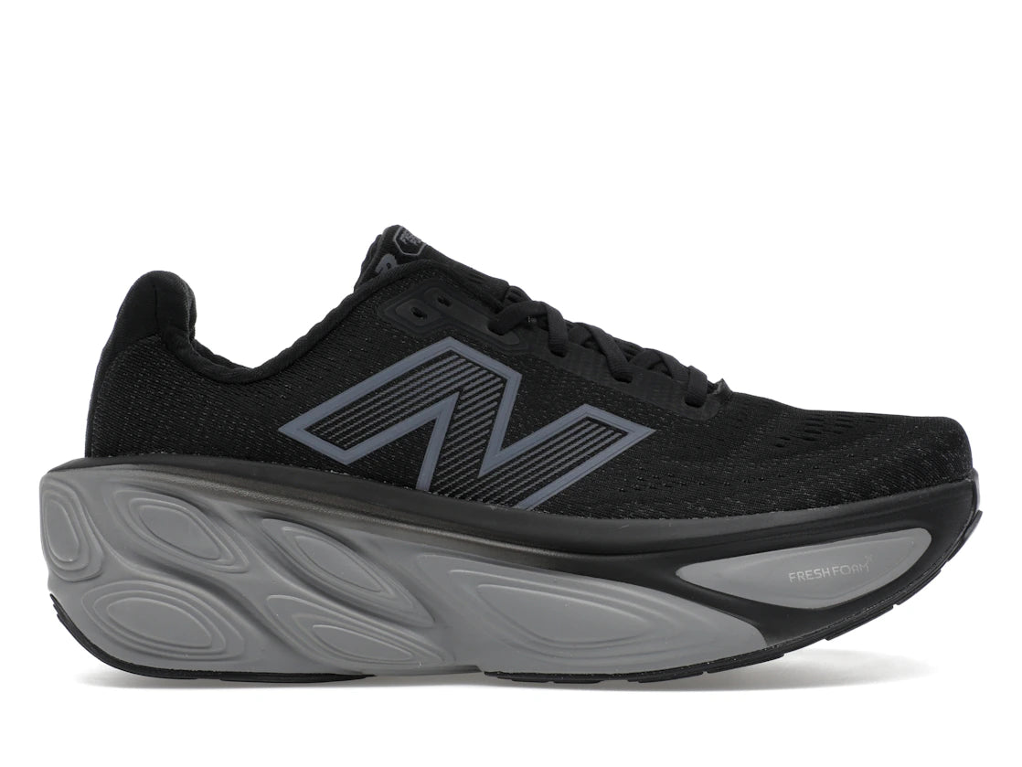 New Balance Fresh Foam X More v5 Black Linen Silver Metallic