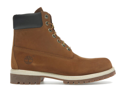 Timberland Premium 6 Inch Lace Up Waterproof Dark Wheat Nubuck - authentic Timberland sneakers