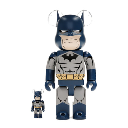 Bearbrick Batman Hush Ver. 100% & 400% Set - authentic Bearbrick product