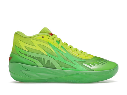 Puma LaMelo Ball MB.02 Nickelodeon Slime - authentic Puma sneakers