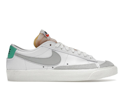 Nike Blazer Low 77 Vintage White Grey Fog Light Menta Sail - authentic Nike sneakers