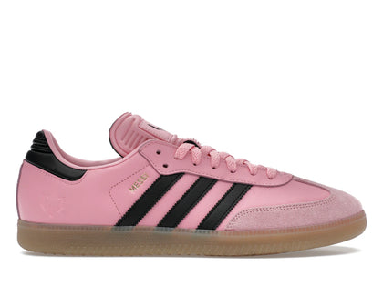 adidas Samba Messi Light Pink Black - authentic adidas sneakers