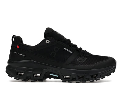 On Running Cloudrock Low Waterproof All Black