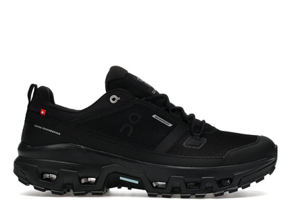 On Running Cloudrock Low Waterproof All Black - authentic On sneakers