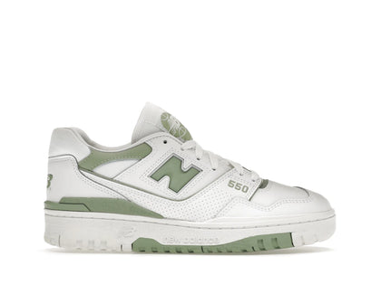 New Balance 550 White Mint Green - authentic New Balance sneakers