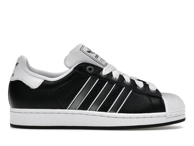 adidas Superstar II Core Black Matte Silver Cloud White