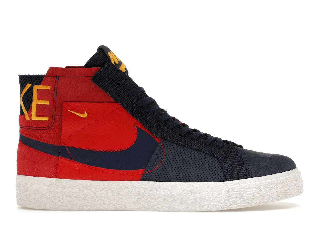 Nike SB Zoom Blazer Mid Premium Deconstructed Barcelona - vue 360