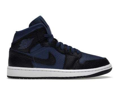 Jordan 1 Mid Split French Blue (Women's) - authentic Jordan sneakers