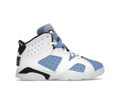 Jordan 6 Retro UNC White (PS) - authentic Jordan sneakers