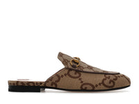 Gucci Princetown Slipper Jumbo GG Camel Canvas