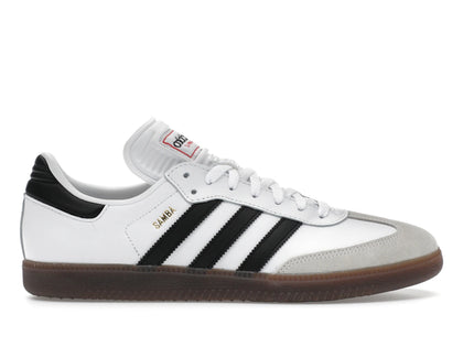 adidas Samba Indoor Cloud White Core Black Vivid Red - authentic adidas sneakers