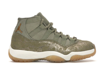 Jordan 11 Retro Neutral Olive (Women's) - authentic Jordan sneakers