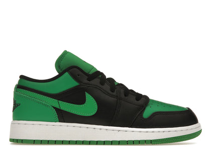 Jordan 1 Low Lucky Green (GS) - authentic Jordan sneakers