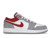 Jordan 1 Low SE Smoke Gray Gym Red (GS)