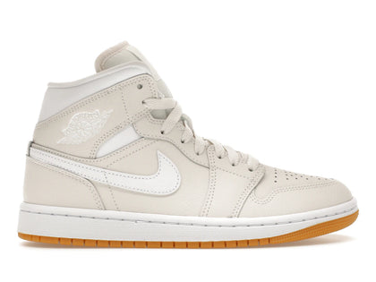 Jordan 1 Mid Phantom Gum (Women's) - authentic Jordan sneakers
