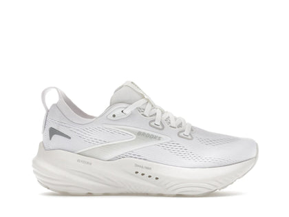 Brooks Glycerin 22 White White Grey (Women's) - authentic Brooks sneakers