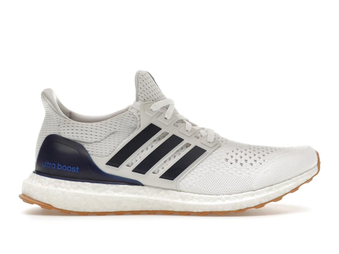 adidas Ultra Boost 1.0 Cloud White Dark Blue Gum - vue 360
