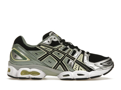 ASICS Gel-Nimbus 9 Black Green Yellow Silver - authentic ASICS sneakers
