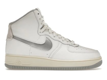 Nike Air Force 1 High Sculpt White Silver (Women's) - authentic Nike sneakers