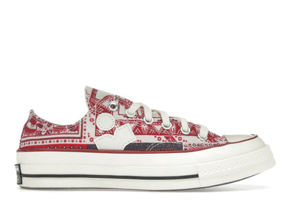 Converse Chuck 70 Low Isabel Marant Vanilla Ice Red - authentic Converse sneakers