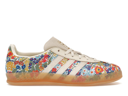 adidas Gazelle Indoor Liberty London Floral Embroidery (Women's) - authentic adidas sneakers