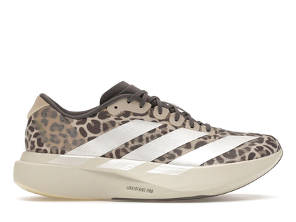 adidas Adizero Evo SL Leopard Crystal Linen (Women's) - authentic adidas sneakers