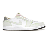 Jordan 1 Retro Low White Ghost Green Black
