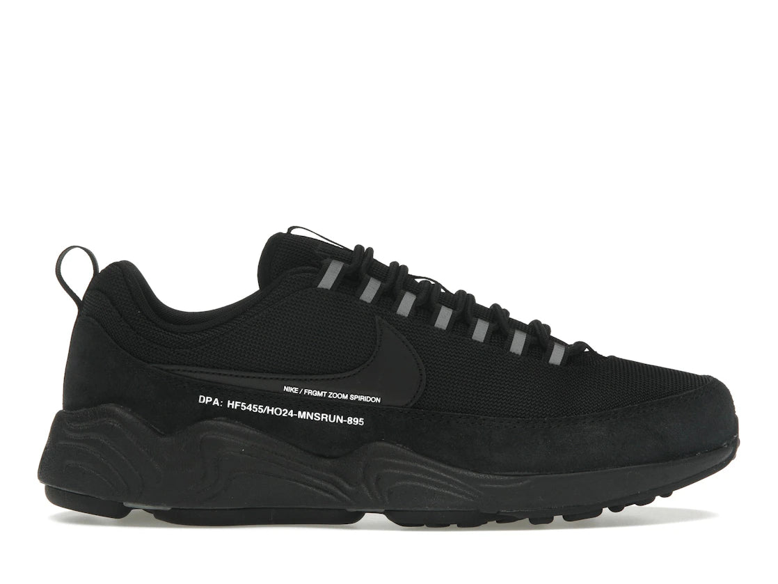 Nike Air Zoom Spiridon Fragment Design Black - vue 360