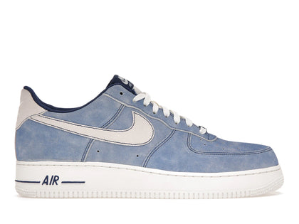 Nike Air Force 1 Low Dusty Blue Suede - authentic Nike sneakers