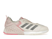 adidas Dropset 3 Chalk White Iron Metallic Semi Pink Spark (Women's)