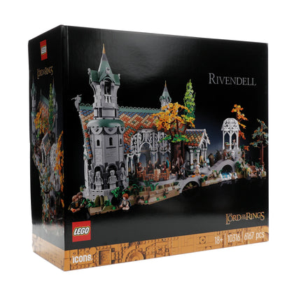LEGO Icons The Lord of the Rings Rivendell Set 10316 - authentic LEGO building set