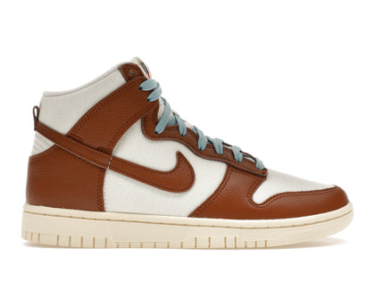 Nike Dunk High PRM Vintage Pecan Sail - authentic Nike sneakers