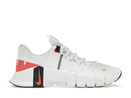 Nike Free Metcon 5 White Bright Crimson - authentic Nike sneakers