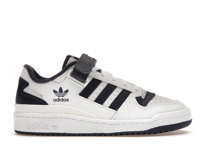 adidas Forum Low White Navy - authentic adidas sneakers