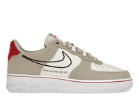 Nike Air Force 1 Low First Use Light Sail Red