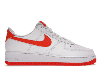 Nike Air Force 1 Low White Orange (2021) - authentic Nike sneakers