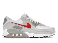 Nike Air Max 90 Weiß College Grau Großgrau Universitätsrot