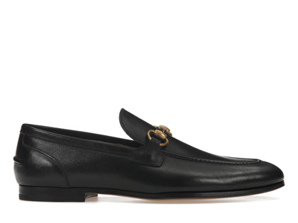 Gucci Jordaan Loafer Black Leather - authentic Gucci sneakers
